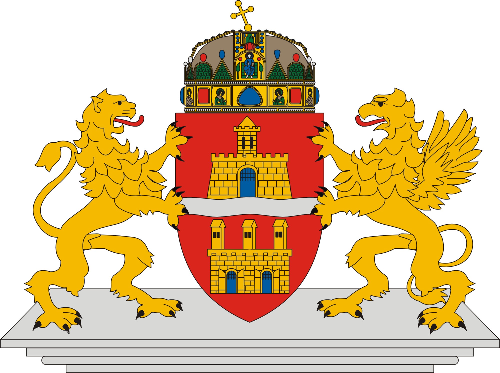 Budapest címer